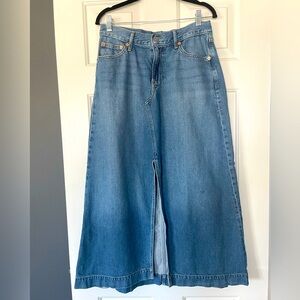 Super cute Gap denim maxi skirt